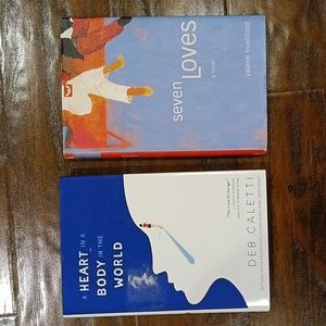 2 Book Lot | Seven Loves | A Heart in a Body in the World | Chic Lit